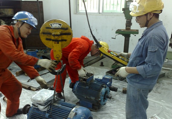 海洋石油富島有限公司一期大修機組、扒料機、安全閥及電機技術服務項目(圖1)